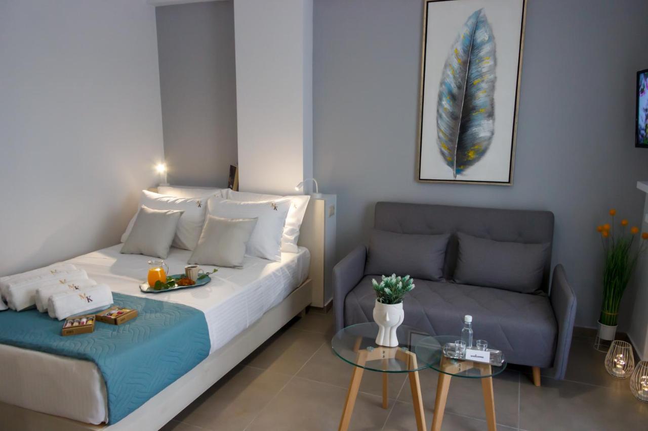 Mk Lux Suites - Steps To Beach Agios Nikolaos  Ngoại thất bức ảnh